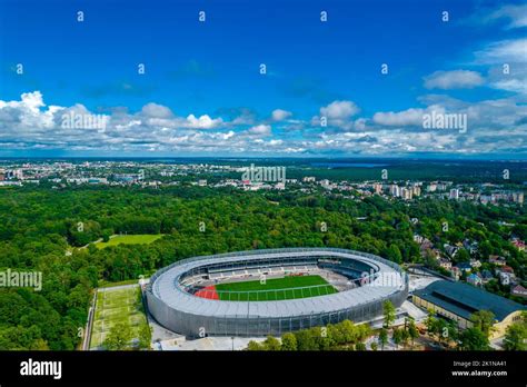 Newly reconstructed Kaunas Darius and Girenas football stadium, largest ...