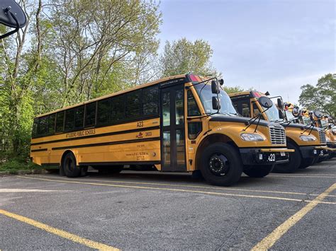 Attleboro Bus Lot Late May Attleboro Public Schools Bus Flickr