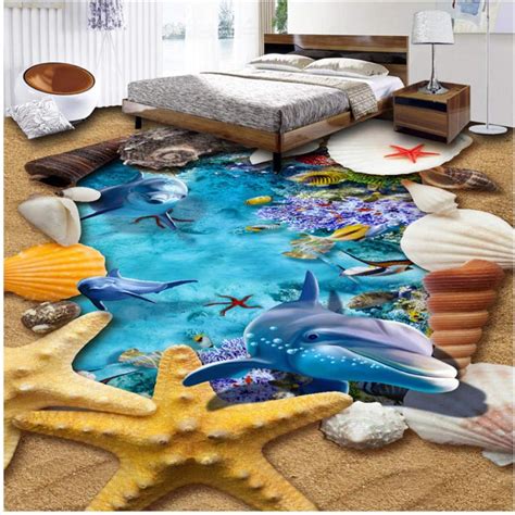 Amazon Xbwy Custom 3D Floor Mural Wallpaper PVC Self Adhesive