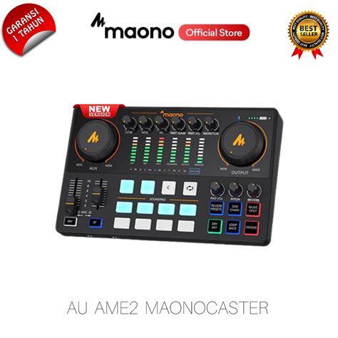 Jual Maono Ame Soundcard Studio Audio Interface For Pc Smartphone Live