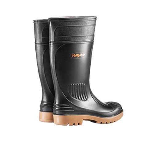 Wayne Egoli Knee Length PVC Gumboots CYMOT