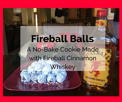 Fireball No Bake Cookies Made With Fireball Cinnamon Whiskey My