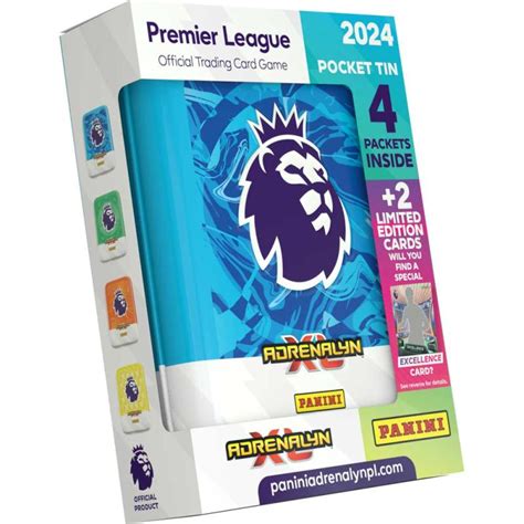 1st Pocket Tin Panini Adrenalyn Xl Premier League 2023 24