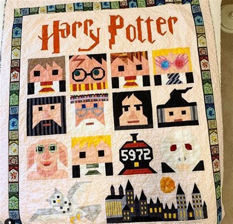 Harry Potter Quilt Sewing Pattern Zonquartzalbaugh