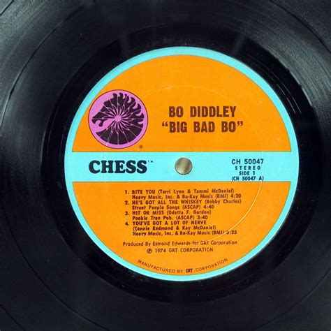 Yahooオークション 米 Bo Diddleybig Bad Bochess Ch50047 Lp