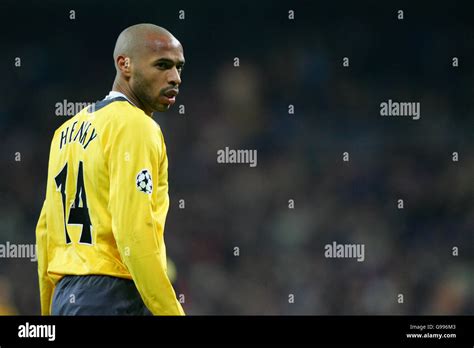 Arsenal's Thierry Henry during the UEFA Champions League match against ...