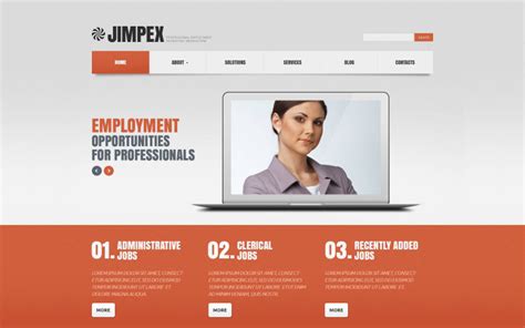 Free Jimpex Plantilla De Sitio Web Y Tema De Wordpress Para Empresas