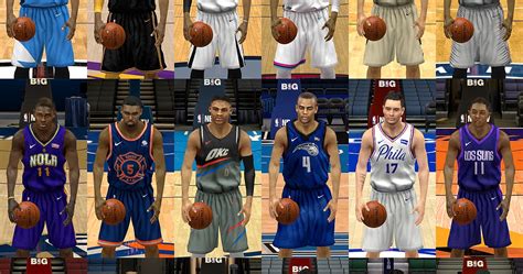 Nba 2k14 Nba Nike City Edition Jerseys 1718 By Pep Released