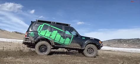 Watch this electric Toyota Land Cruiser crush an off-road course