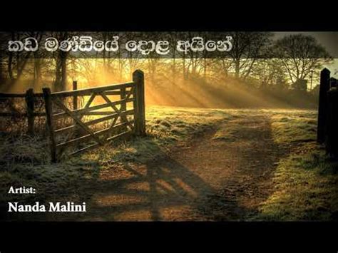 Kadamandiye Dola Ayne කඩ මණඩය දළ අයන Nanda Malini YouTube Music