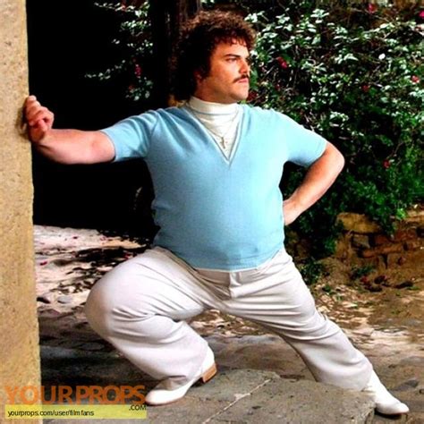 Nacho Libre Jack Black ("Nacho") screenworn White Boots original movie costume