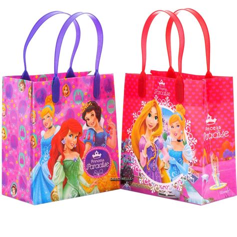 Disney Princess Paradise 12 Reusable Party Favors Small Goodie T