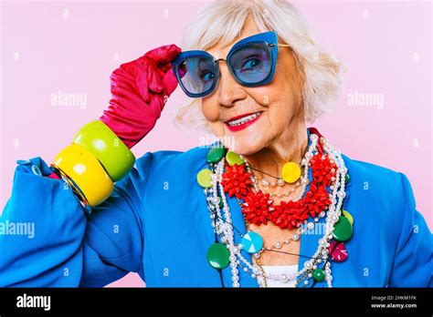 lady glasses cool  res stock photography  images alamy