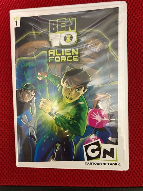 Ben 10 Alien Force Vol. 1 dvd, signed by Yuri Lowenthal : r/Ben10