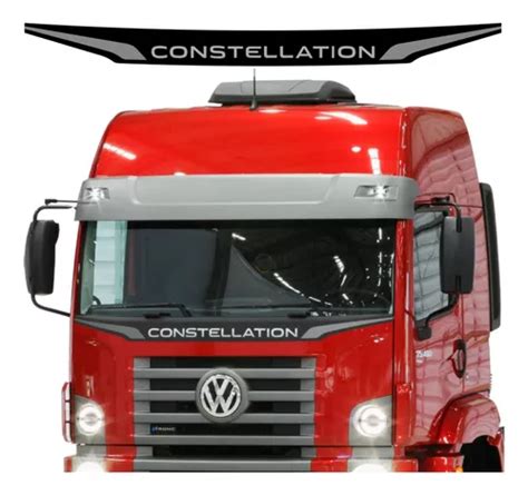 Faixa Adesiva Constellation Caminh O Volkswagen Grafite Frete Gr Tis