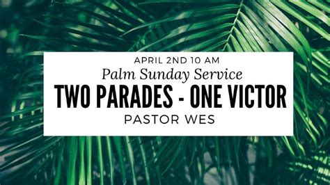 Two Parades One Victor Pendleton First Assembly Of God