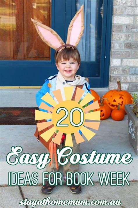 20 Easy Costume Ideas For Book Week Stay At Home Mum