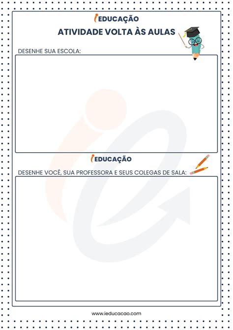 Boas Vindas Atividade Volta As Aulas Educação Infantil