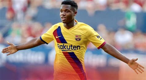 Ansu Fati La Perla Guineana Del Fc Barcelona El Cierre Digital