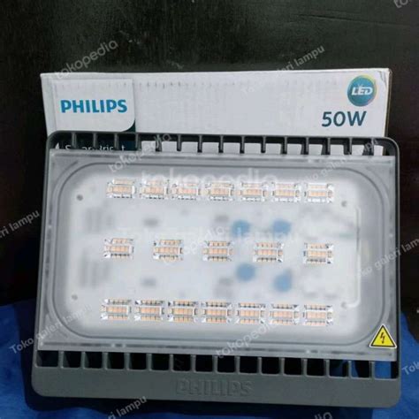 Jual Lampu Sorot Led Philips 50w 50watt Tipe Bvp 172 Flood Light Di