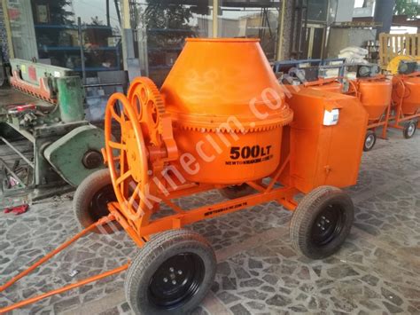 500 Litre Betoniyer Harç Karma Makinesi