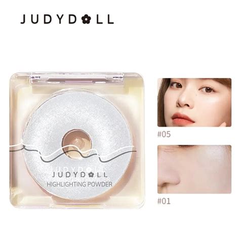 Judydoll Starlight Highlighting Powder Makeup Glow Face Contour Shimmer Water Light Highlight ...