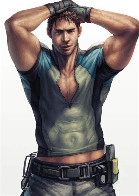 Chris Redfield Resident Evil And 1 More Drawn By Nick300 Danbooru