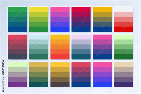 Gradient Trend Color Palette Catalogue Guide In Rgb Hex The Palette