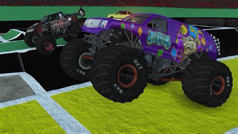 Truck World Finals Racing Beamng Drive Monster Jam Youtube