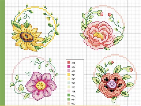 Cross Stitch Bullet Journal Tags Supplies Punto De Cruz Seed