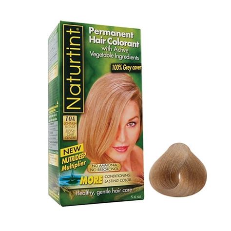 Naturtint 10A Light Ash Blonde Permanent Hair Colorant 5 6 Oz