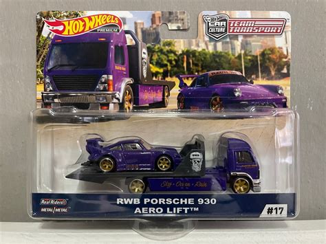 Hot Wheels Rwb Porsche Aero Lift Team Transport Hobbies Toys Toys Games On Carousell