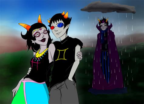 Feferi And Sollux By Leijonnepeta On Deviantart