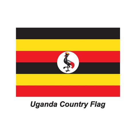 Uganda country Flag 46749996 Vector Art at Vecteezy