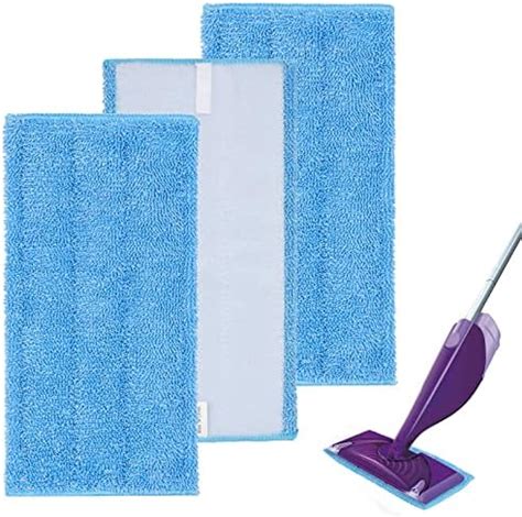 4 Pack Upgraded Reusable Mop Refill Pads For Flash Powermop Absorbing