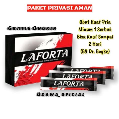 Jual LAFORTA Minuman Serbuk Herbal Original Dr Boyke Shopee Indonesia