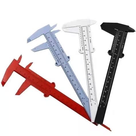 Jual Alat Ukur Jangka Sorong Plastik Caliper Sigmat Vernier Plastic