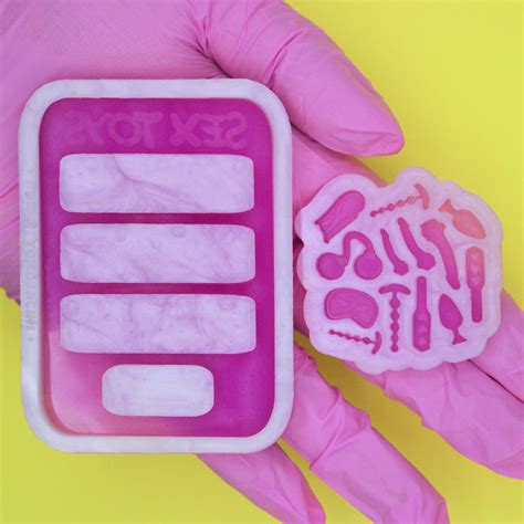 Sex Toy Vending Machine Shaker Silicone Mold Set Kawaii Molds By Kawaii Tomodachii