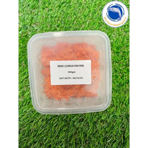 Ebiko Capelin Fish Roe 虾卵 100g Shopee Malaysia