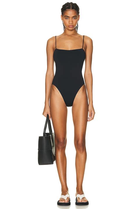 Wardrobe Nyc One Piece Swimsuit In Black Fwrd