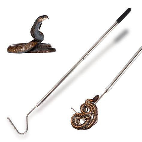 Smarkey 33-Inch Sturdy Snake Catcher Handling Stick Trap Tool Stainless