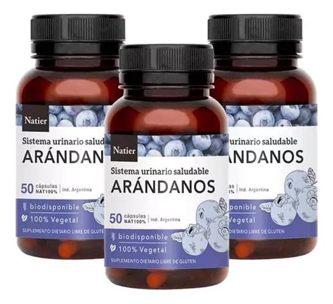 Pack Natier Ar Ndanos C Psulas Defensa Antioxidante Sabor Sin Sabor