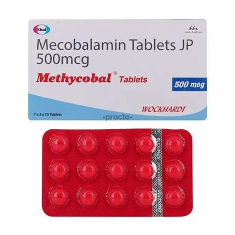 Methylcobalamin Tablets At Rs 20 Strip Vitamin B12 Tablet In Surat