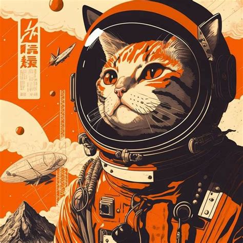 Pin By HypeSheriff USA On American Posters Space Cat Pop Art Cat Art