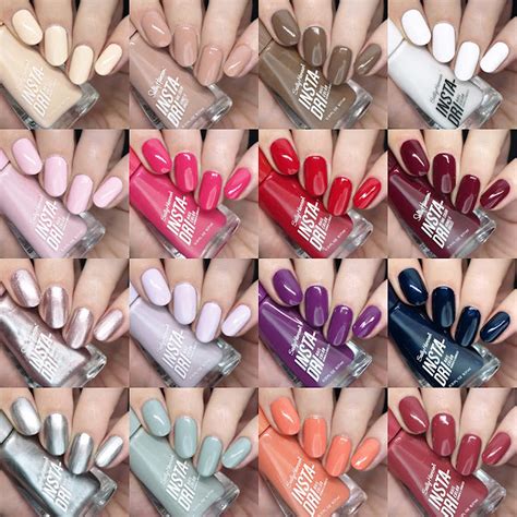 Nail Polish Society Sally Hansen Insta Dri New Shades