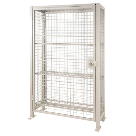 Lockable Mesh Storage Cage | Verdex Equipment