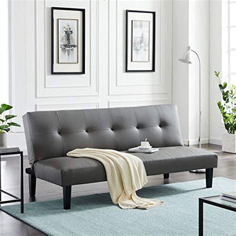 Mainstays 65 3 Position Tufted Futon Gray Atelier Yuwaciaojp