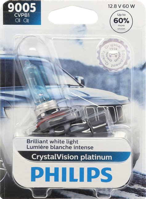 Philips Automotive Lighting 9005 Crystalvision Platinum Foco Para