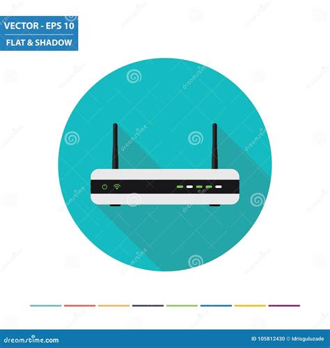 Router Modem Icon Or Logo Stock Image 143984107