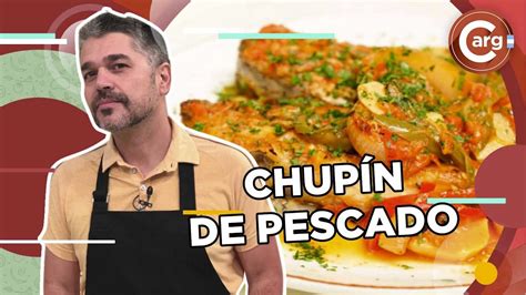 Receta De Chupin De Pescado Youtube